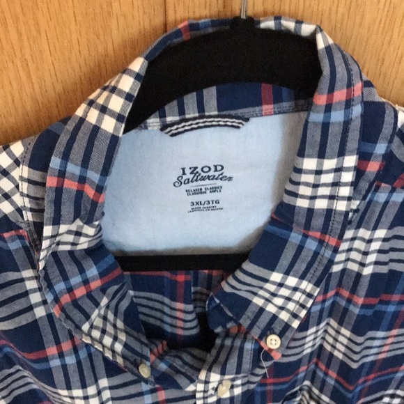 Mens plus size button up long sleeve shirt - Picture 2 of 3